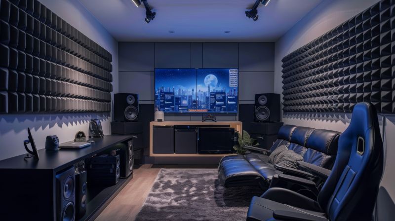 Theater Room Installation in Heber City, UT