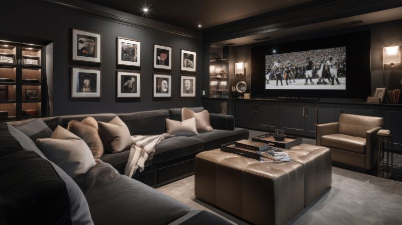 Enjoy the convenience of watching movies, shows, and sports with superior audio and visual systems